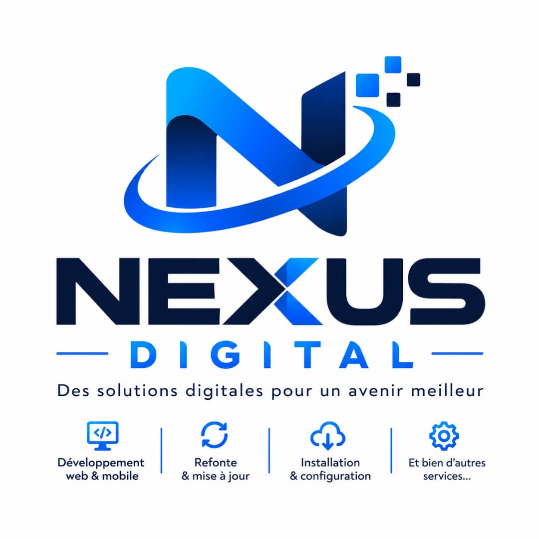 Logo Nexus Digital — Des solutions digitales pour un avenir meilleur